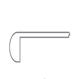 Accessories
Flush Stair Nose (Greige Walnu